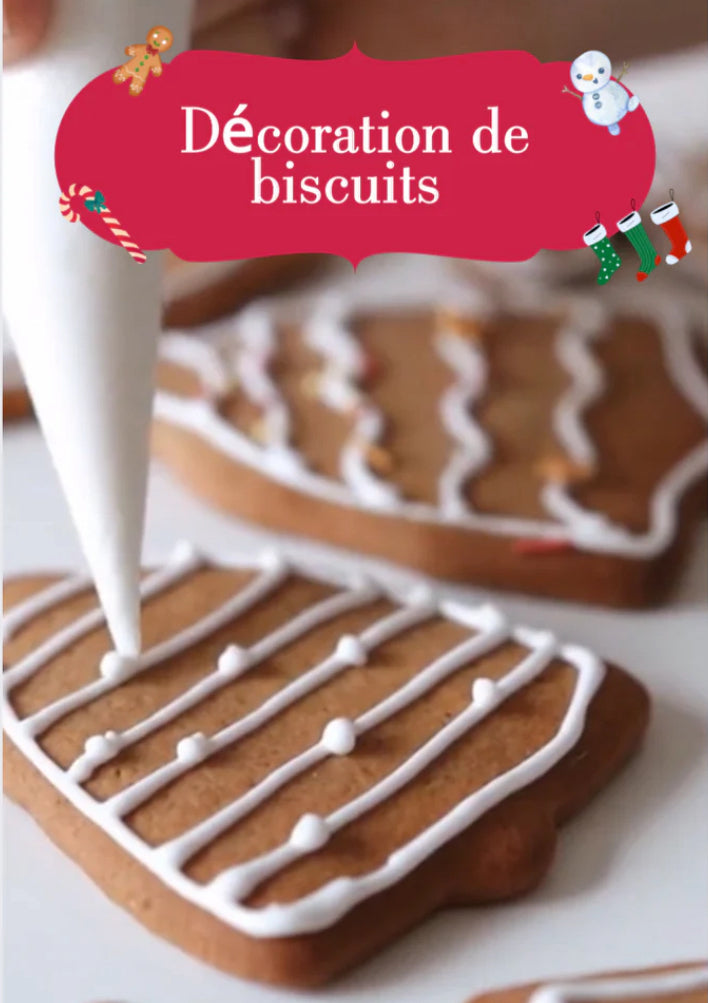 DÉCORATION DE BISCUITS NOËL /SAMEDI 20 DÉC 10H/5-9ANS